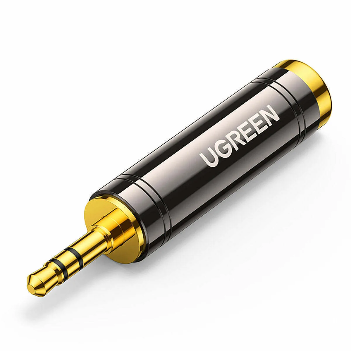 Ugreen Μετατροπέας 3.5mm male σε 6.3mm female Γκρι 1τμχ 60711 - Image 1
