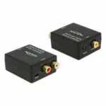 DeLock Μετατροπέας Toslink / Coaxial / micro USB female σε RCA 2x female (63477)