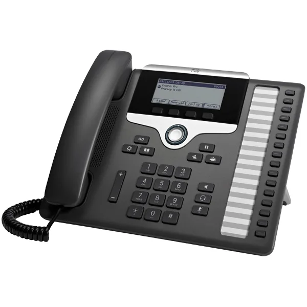 Cisco CP-7861-3PCC-K9= Ενσύρματο Τηλέφωνο IP 16 γραμμών Μαύρο - Image 1