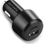 4Smarts Φορτιστής Αυτοκινήτου Voltroad Ultimate 83W Γρήγορης Φόρτισης με Θύρες: 1xUSB 1xType-C Μαύρος 456260