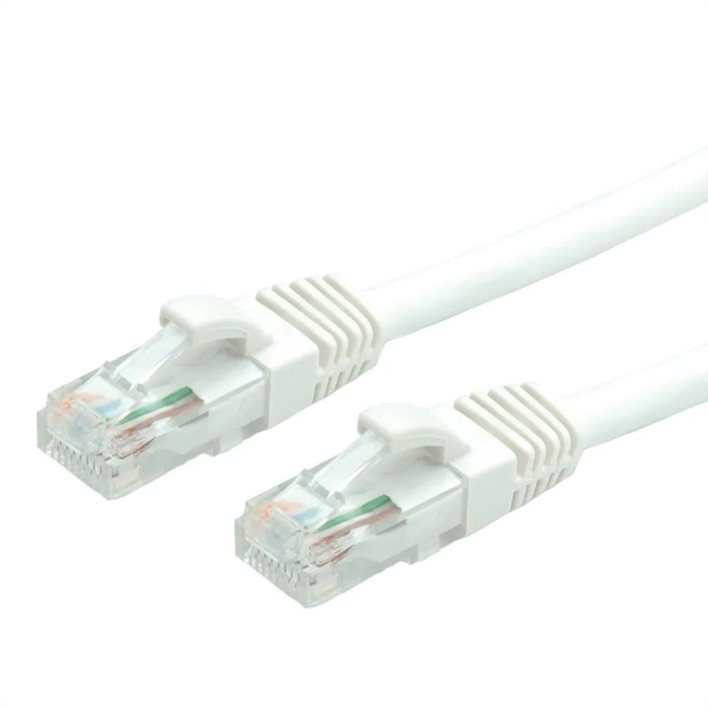 Value U/UTP Cat.6a (Gigabit) Καλώδιο Δικτύου Ethernet 1m Λευκό 21.99.1471-100 - Image 1