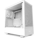 NZXT H5 Flow Gaming Midi Tower Κουτί Υπολογιστή με Πλαϊνό Παράθυρο Λευκό