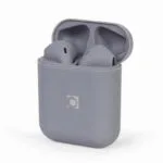 Gembird Seattle In-ear Bluetooth Handsfree Ακουστικά με Θήκη Φόρτισης Misty Grey