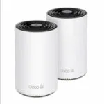 TP-LINK Deco XE75 Pro v2 Access Point με Mesh Wi‑Fi 6E Dual Band (2.4 & 5GHz) Διπλό Kit