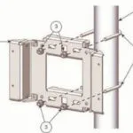 Cisco IW3700 Series Pole-Mount Kit