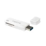 LogiLink Card Reader USB 3.0 για SD/microSD Λευκό (CR0034A)