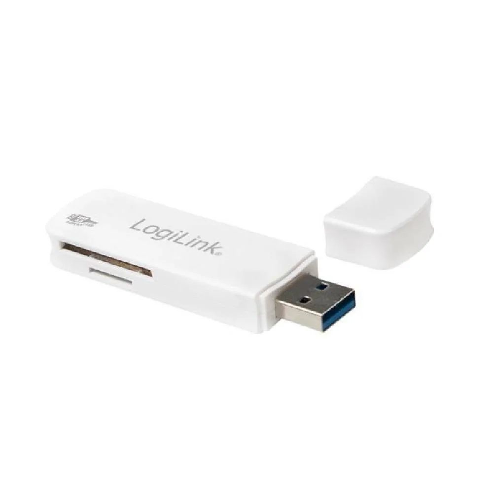 20221108103702_logilink_card_reader_usb_3_0_gia_sd_microsd_leyko_cr0034a.jpeg LogiLink Card Reader USB 3.0 για SD/microSD Λευκό (CR0034A) - Image 1