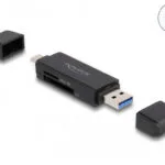 DeLock Card Reader USB 3.2 Type-C για SD (91004)