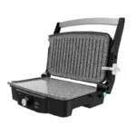 Cecotec Rock’nGrill 1500 Stone Ceramic Mix&Grill Τοστιέρα Γκριλιέρα με Κεραμικές Πλάκες 1500W Μαύρη
