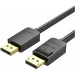 Vention Cable DisplayPort male - DisplayPort male 2m Μαύρο (HACBH)