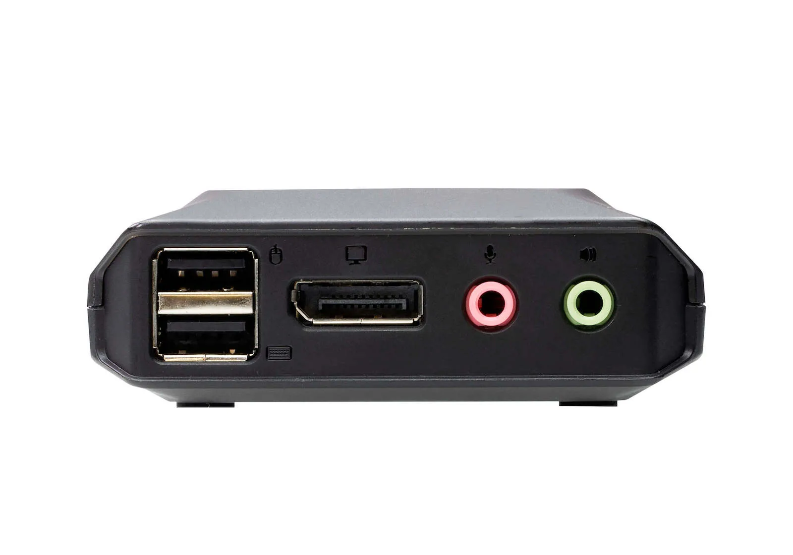 20221111155948_aten_2_port_usb_c_displayport_hybrid_cable_kvm_switch.jpeg Aten 2-Port USB-C DisplayPort Hybrid Cable KVM Switch - Image 1