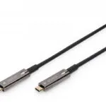 Digitus USB 2.0 Cable USB-C male - USB-C Μαύρο 15m AK-330160-150-S