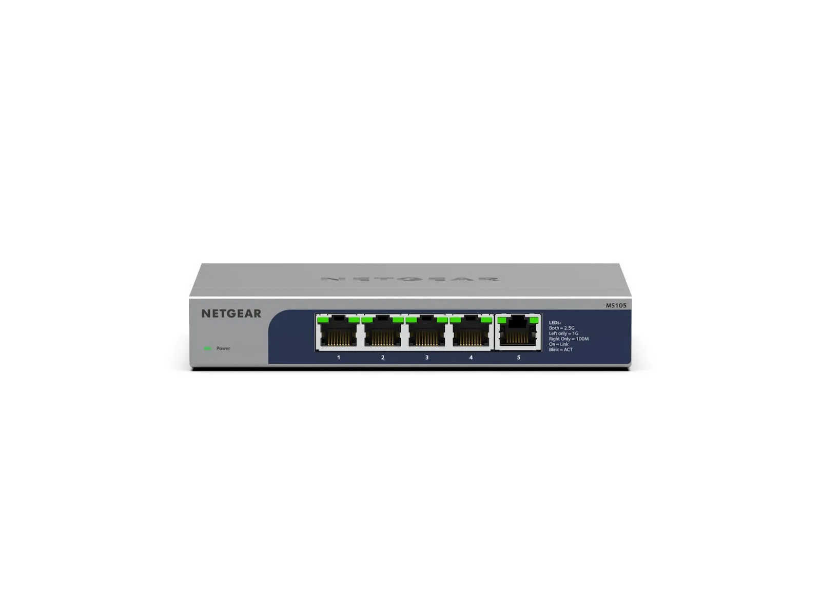 NetGear MS105 Unmanaged L2 Switch με 5 Θύρες Ethernet - Image 1