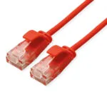 Roline U/UTP Cat.6a (Gigabit) Καλώδιο Δικτύου Ethernet 1.5m Κόκκινο 21.15.3914-100