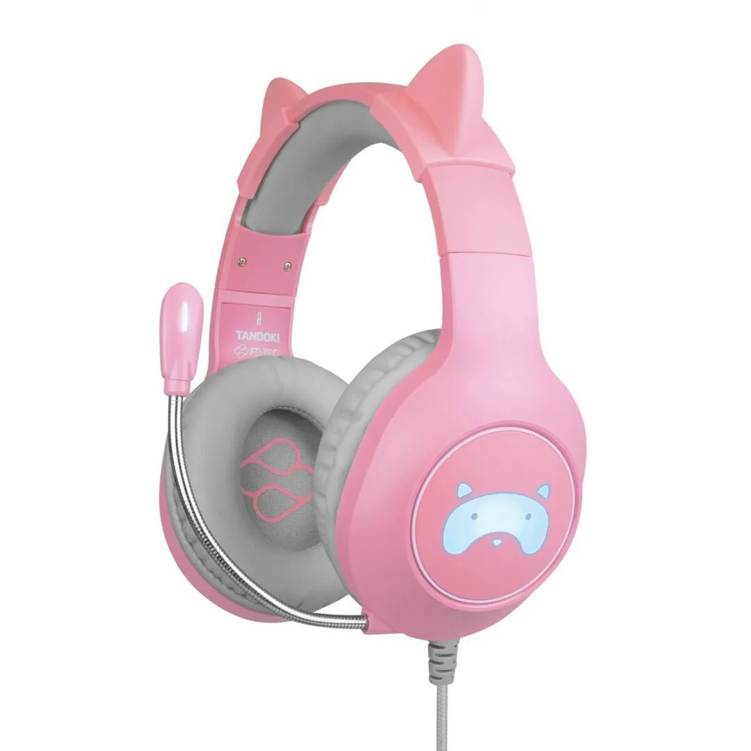 20221125151341_fr_tec_tanooki_over_ear_gaming_headset_me_syndesi_3_5mm_roz.jpeg FR-TEC Tanooki Over Ear Gaming Headset με σύνδεση 3.5mm Ροζ - Image 1