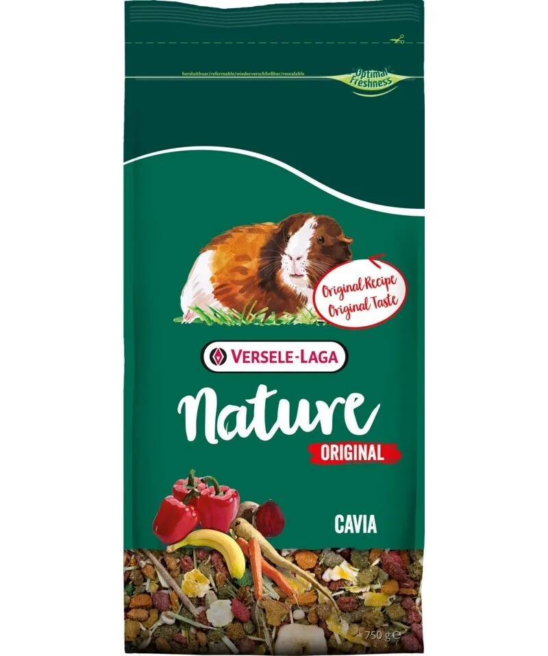 20221130121342_versele_laga_cavia_nature_original_2500gr.jpeg Versele Laga Τροφή για Χάμστερ Cavia Nature Original 2.5kg 281971 - Image 1
