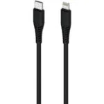 2GO USB-C to Lightning Cable Μαύρο 1m (795848)