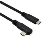 Roline Angle (90°) USB 3.2 Cable USB-C male - USB-C Μαύρο 1m 11.02.9075-10