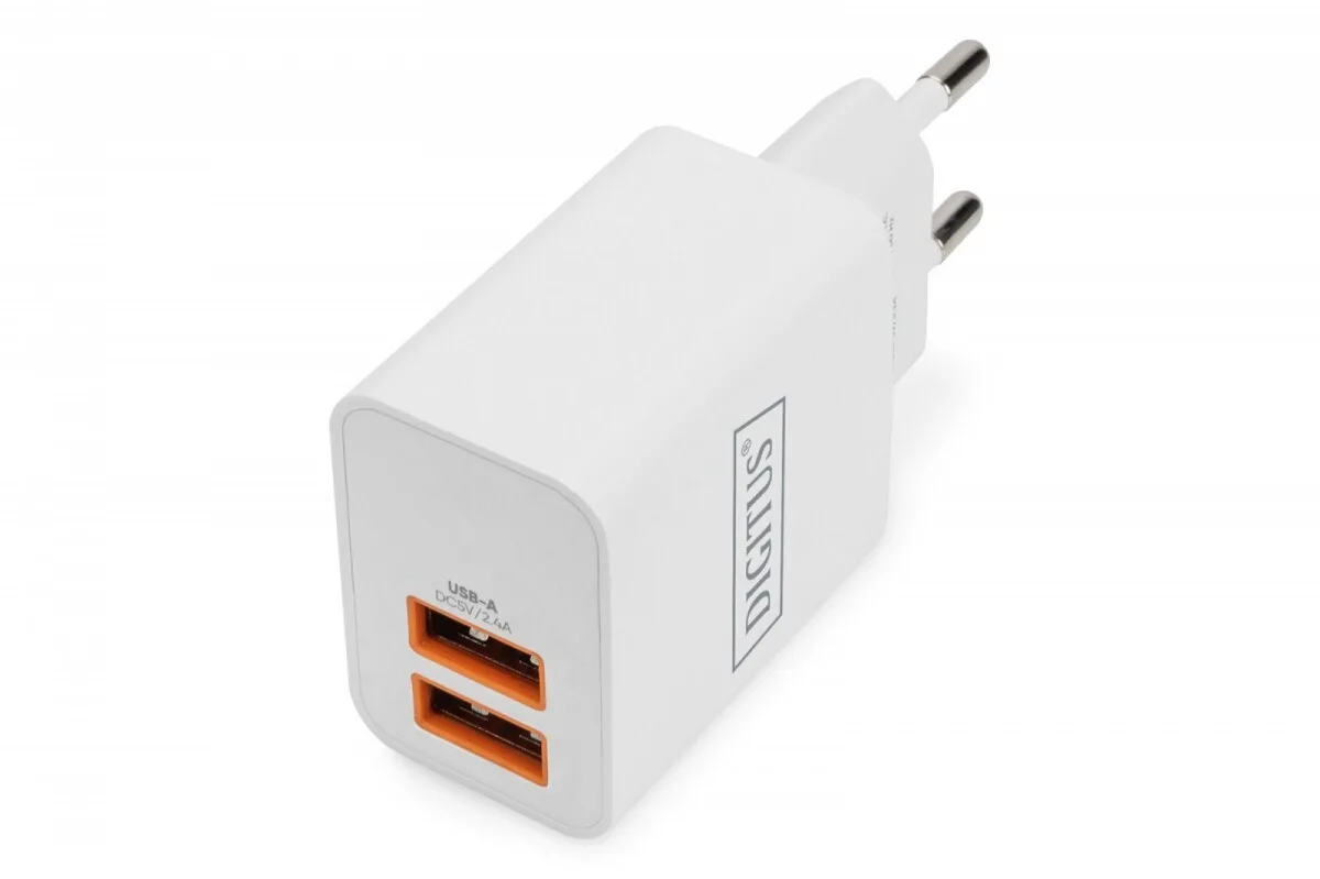 20221208103422_digitus_vasi_fortisis_me_2_thyres_usb_a_15w_se_leyko_chroma_da_10061.jpeg Digitus Βάση Φόρτισης με 2 Θύρες USB-A 15W σε Λευκό χρώμα (DA-10061) - Image 1