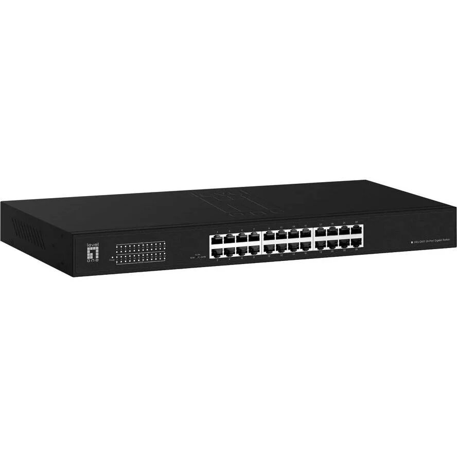 20221208135735_level_one_unmanaged_l2_switch_me_24_thyres_ethernet.jpeg Level One Unmanaged L2 Switch με 24 Θύρες Ethernet - Image 1