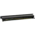 Equip Patch Panel για Rack 19" 24 Θυρών cat6 Μαύρο 326425
