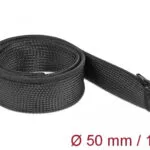DeLock Δεματικό Καλωδίων Πλαστικό 1000mmx50mm σε Μαύρο χρώμα (1τμχ) (19166)
