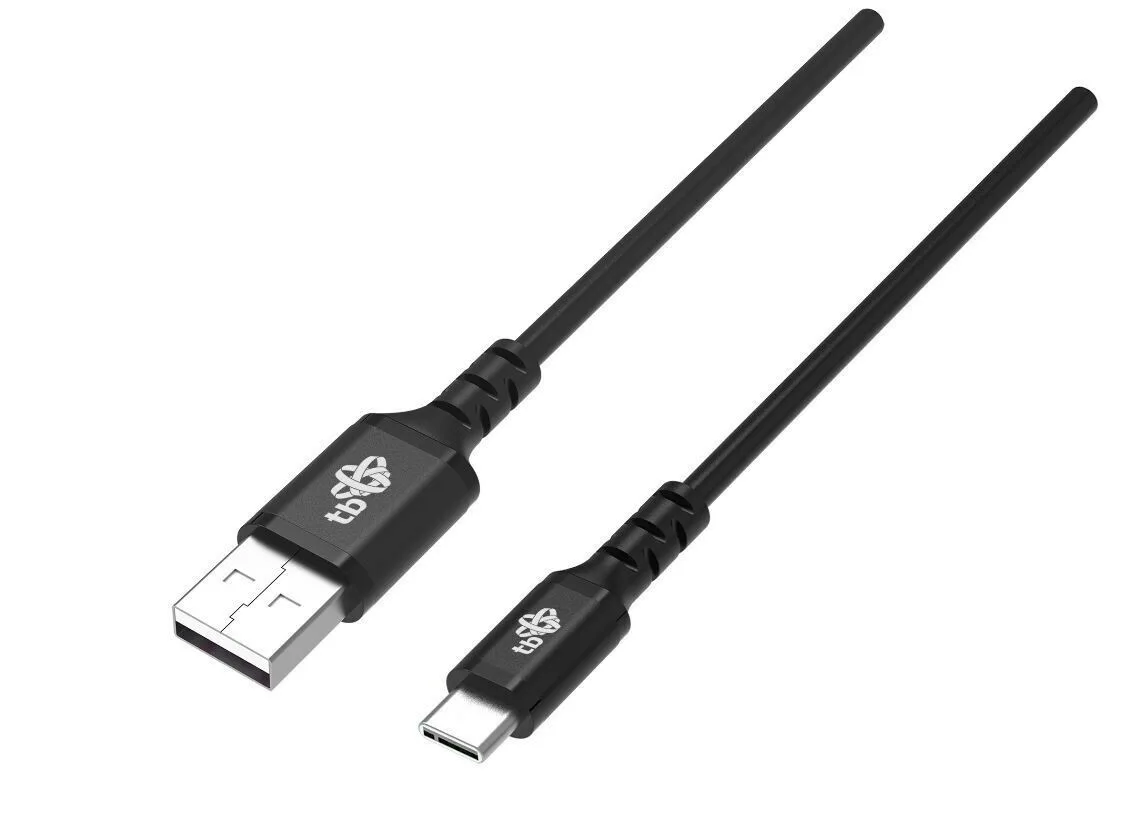 Tb Energy USB 2.0 Cable USB-C male - USB-A Μαύρο 2m AKTBXKUCMISI20B - Image 1