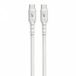 Tb Energy USB 2.0 Cable USB-C male - USB-C 100W Λευκό 2m AKTBXKUCC2SI20W