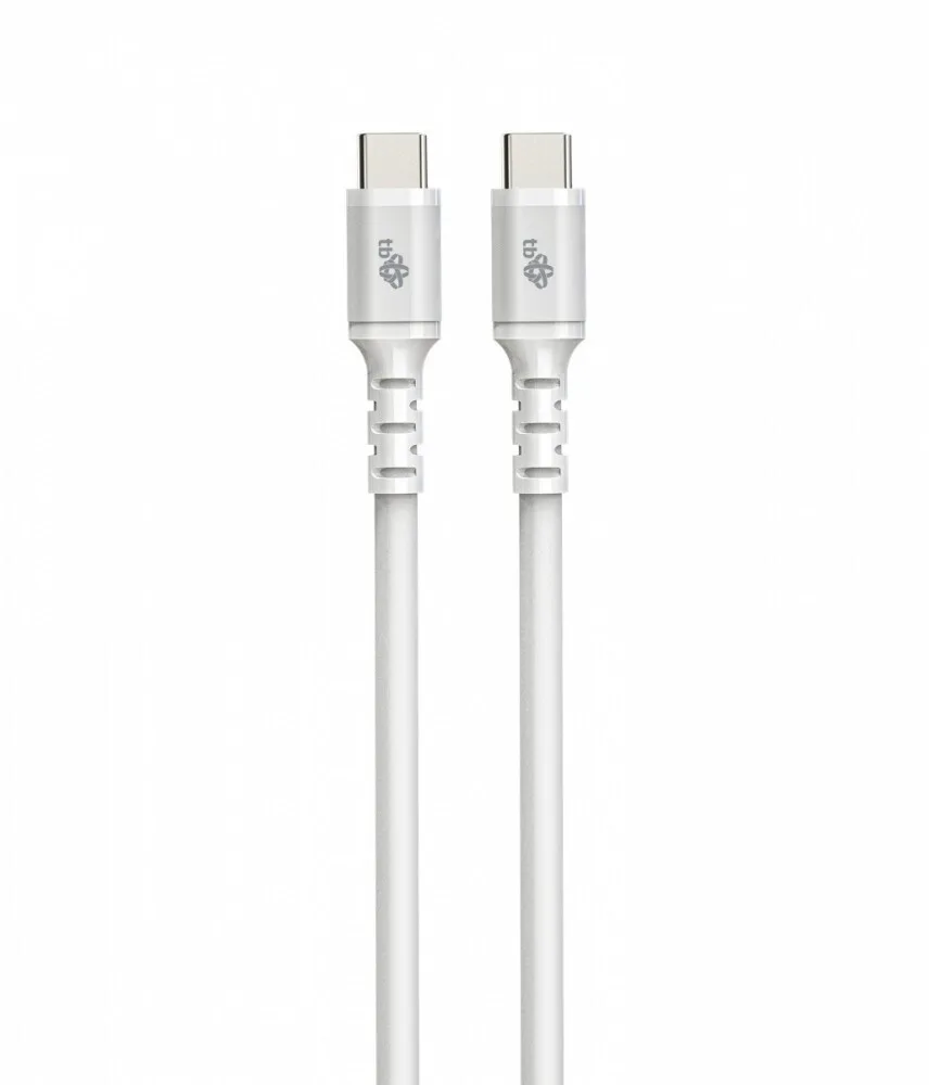 20221213152727_tb_energy_usb_2_0_cable_usb_c_male_usb_c_male_leyko_2m_aktbxkucc2si20w.jpeg Tb Energy USB 2.0 Cable USB-C male - USB-C 100W Λευκό 2m AKTBXKUCC2SI20W - Image 1