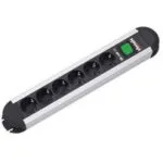 Bachmann Πολύπριζο 6 Θέσεων με USB-A, Διακόπτη και Καλώδιο 1.75m 330.071