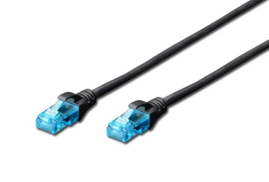 Digitus U/UTP Cat.5e (Gigabit) Καλώδιο Δικτύου Ethernet 0.25m Μαύρο DK-1512-0025/BL - Image 1
