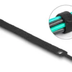 DeLock Δεματικά Καλωδίων Πλαστικά 150mmx12mm σε Μαύρο χρώμα (10τμχ) (19010)