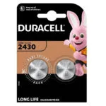 Duracell Electronics Μπαταρίες Λιθίου Ρολογιών CR2430 3V 2τμχ