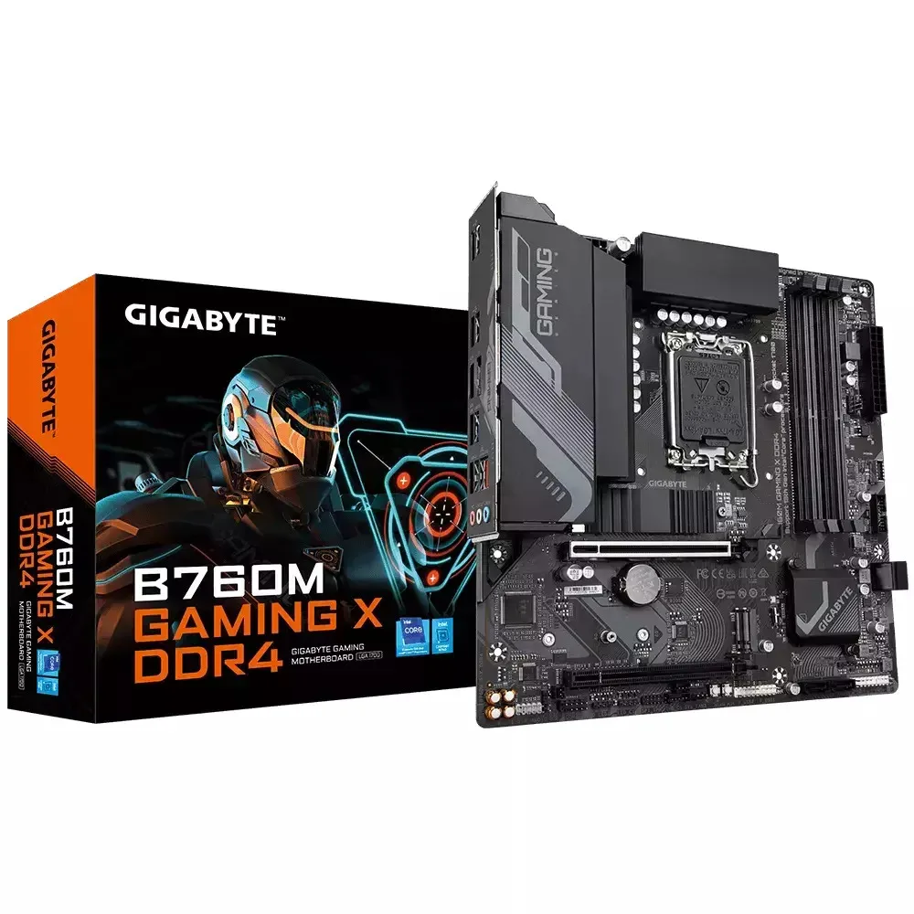 Gigabyte B760M Gaming X DDR4 rev. 1.0 Motherboard Micro ATX με Intel 1700 Socket - Image 1