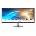 MSI MP341CQ Ultrawide VA Curved Gaming Monitor 34" QHD 3440x1440 με Χρόνο Απόκρισης 4ms GTG
