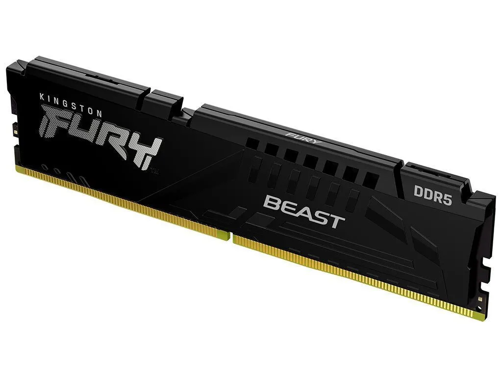 Kingston Fury Beast DDR5 με Module 1x8GB και Ταχύτητα 6000 για Desktop KF560C36BBE-8 - Image 1