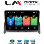 LM Digital Ηχοσύστημα Αυτοκινήτου για Mercedes-Benz C Class (W204) 2007-2011 (Bluetooth/USB/WiFi/GPS/Apple-Carplay/Android-Auto) με Οθόνη Αφής 9" LM ZL4265 GPS