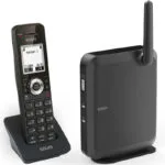 Snom M110SC Dect Bundle Ασύρματο Τηλέφωνο IP 8 γραμμών Μαύρο