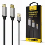 Cablexpert Cable DisplayPort male - HDMI male 2m Μαύρο (A-HDMIM-DPM-01)