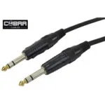 Cobra Cable 6.3mm male - 6.3mm male 1m (CL010-01)