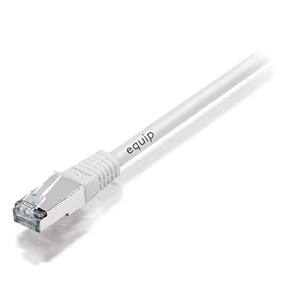 Equip S/FTP Cat.7 (10Gbps) Καλώδιο Δικτύου Ethernet 0.5m Λευκό 605717 - Image 1