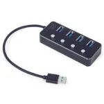 Gembird Hub 4 Θυρών USB 3.1 με σύνδεση USB-A UHB-U3P4P-01