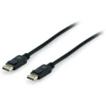 Equip Cable DisplayPort male - DisplayPort male 1m Μαύρο (119251)
