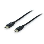 Equip Cable DisplayPort male - DisplayPort male 5m Μαύρο (119255)