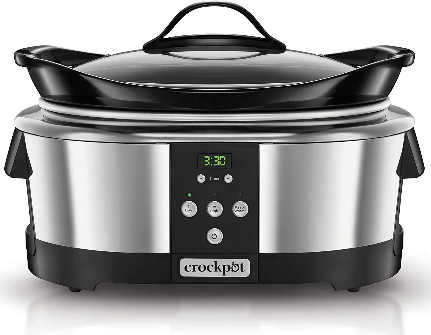 Crock-Pot SCCPBPP605 Πολυμάγειρας 250W με Χωρητικότητα 5.7lt Ασημί - Image 1