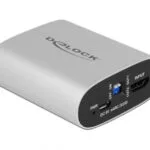 DeLock Μετατροπέας HDMI / micro USB female σε HDMI 2x female Ασημί (63332)