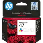 HP 47 Γνήσιο Μελάνι Εκτυπωτή InkJet Πολλαπλό (Color) (6ZD61AE)