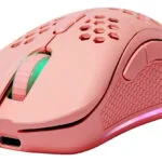 Deltaco PM80 Ασύρματο RGB Gaming Ποντίκι 4800 DPI Ροζ