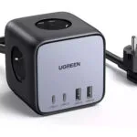 Ugreen Πολύπριζο 3 Θέσεων με 2 USB-A, 2 USB-C και Καλώδιο 1.8m 60113