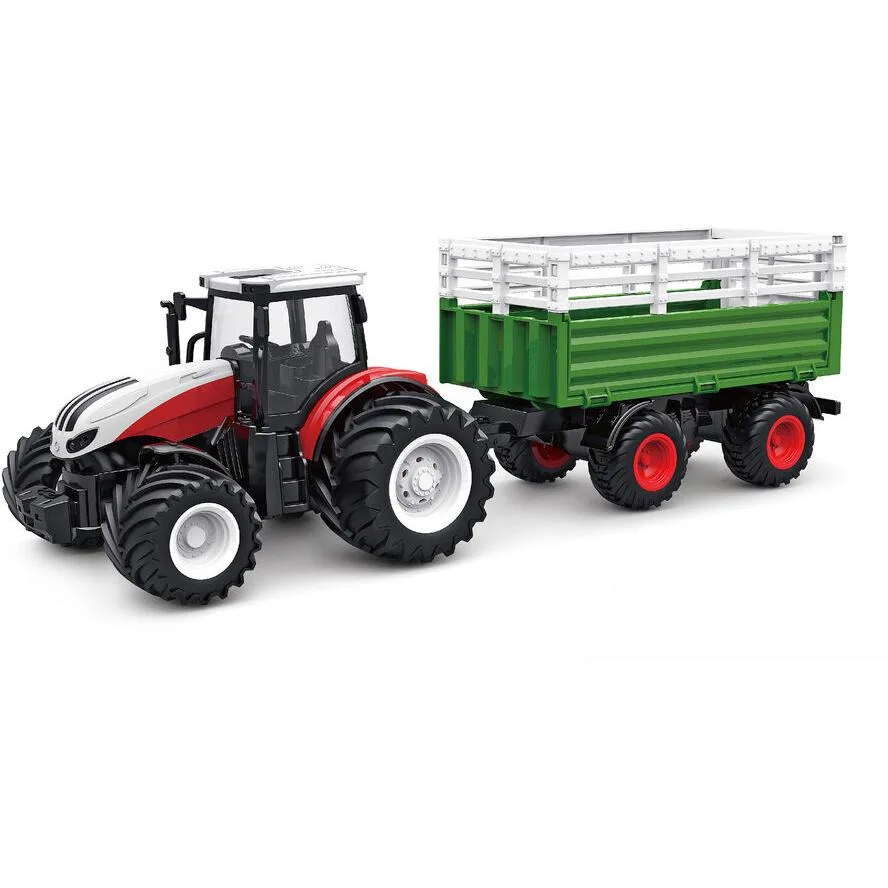 Amewi Traktor with Viehtransporter LiIon Τηλεκατευθυνόμενο Τρακτέρ 2WD 22601 - Image 1